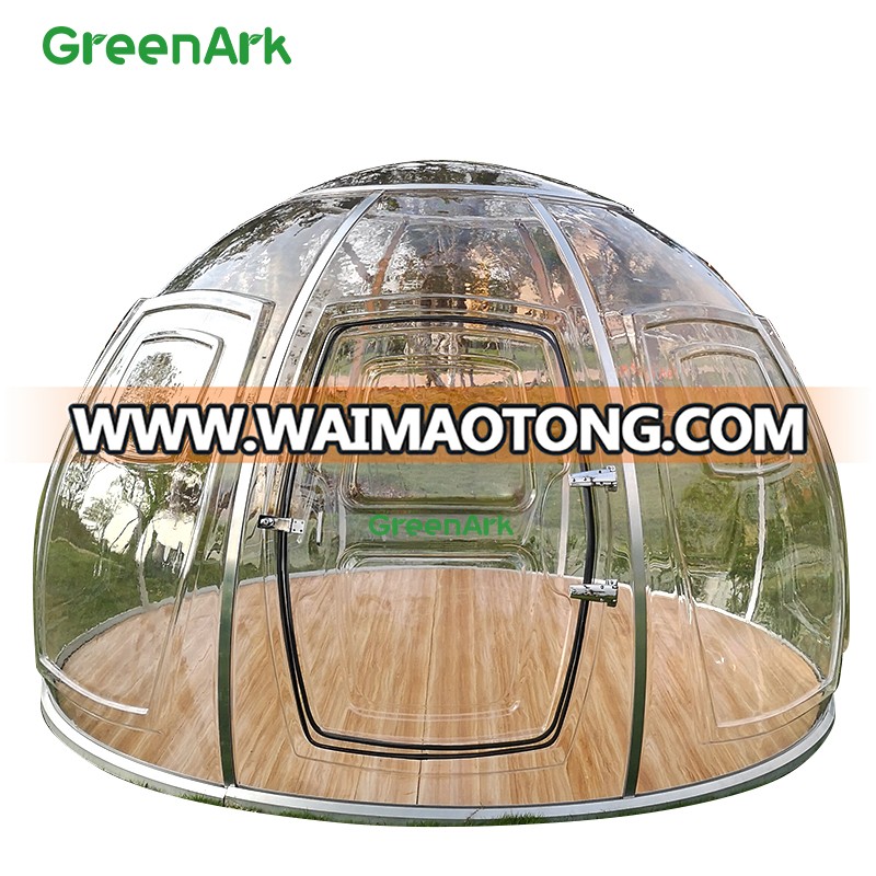 Factory Price polycarbonate geodesic dome house/ dome tent